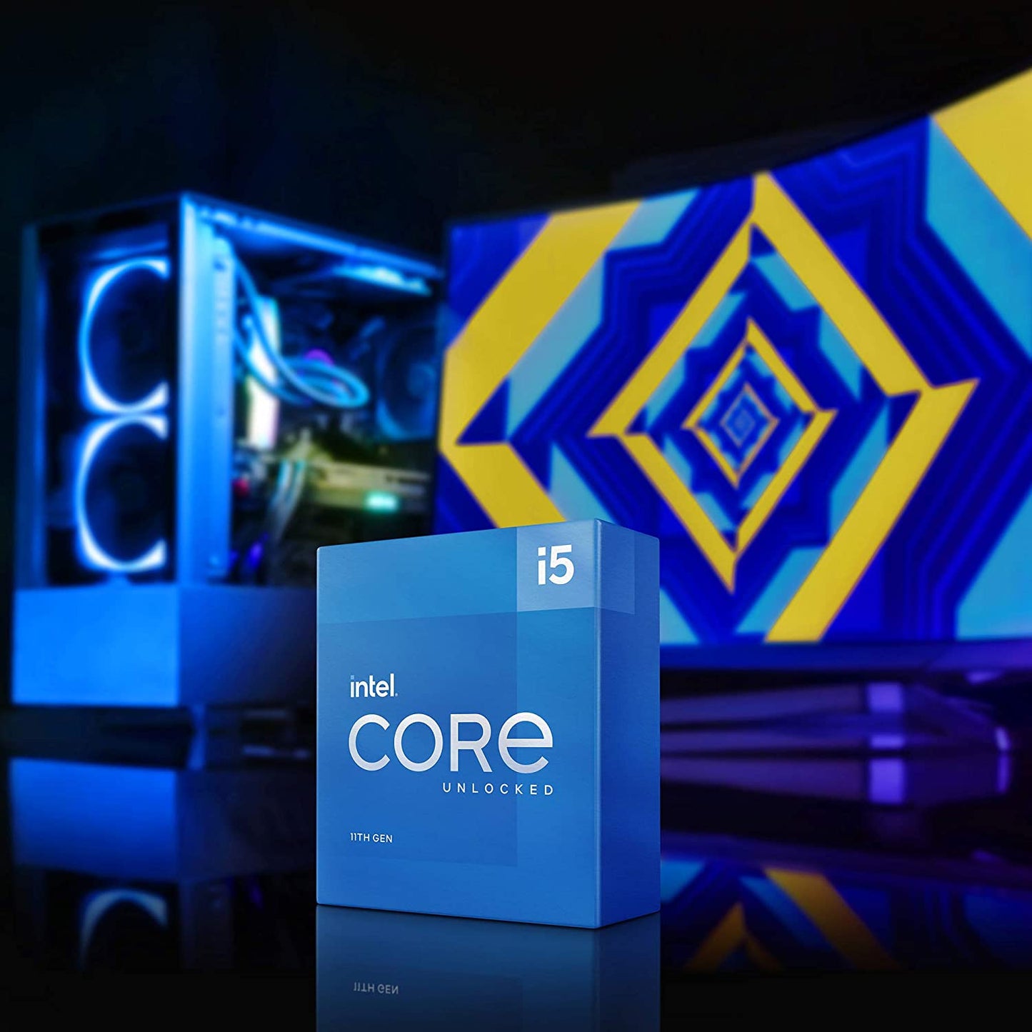 Intel® Core™ i5-11600K Desktop Processor 6 Cores up to 4.9 GHz Unlocked LGA1200 (Intel® 500 Series &amp; Select 400 Series Chipset) 125W