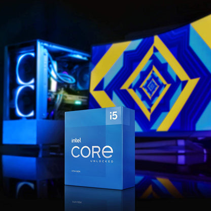 Intel® Core™ i5-11600K Desktop Processor 6 Cores up to 4.9 GHz Unlocked LGA1200 (Intel® 500 Series &amp; Select 400 Series Chipset) 125W