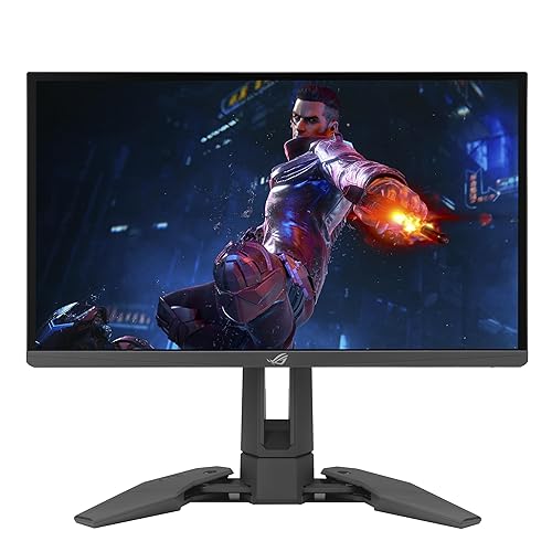 ASUS ROG Swift Pro PG248QP NVIDIA G-SYNC esports gaming monitor - 24.1-inch FHD, 540 Hz (OC), Esports-TN panel, NVIDIA Reflex Analyzer, ULMB 2, adjustable base, ESS codec, DisplayHDR400, 3 yr warranty