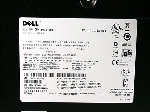 Dell 18.5 1U Rackmount LED KMM Console (DKMMLED185-G01)