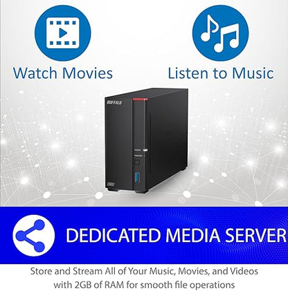 Buffalo LS710D Series LS710D0401 - NAS Server - 4 TB