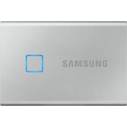 SAMSUNG SSD T7 Portable External Solid State Drive 500GB, USB 3.2 Gen 2, Reliable Storage for Gaming, Students, Professionals, MU-PC500T/AM, Silver Silver 500GB