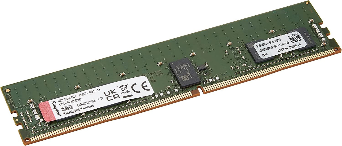 KINGSTON 8GB DDR4-2666MHz Reg ECC Module (KTH-PL426S8/8G)
