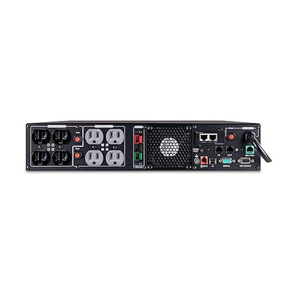 CyberPower PR1500RTXL2UN Smart App Sinewave UPS System, 1500VA/1500W, 8 Outlets, 2U Rack/Tower, RMCARD205 Pre-Installed, EBM Option