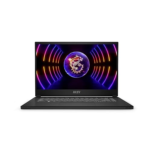 MSI Stealth 15 15.6 QHD 240Hz Ultra Thin and Light Gaming Laptop, Intel Core i9-13900H, RTX 4060, 32GB DDR5, 1TB NVMe SSD, WiFi 6, White Backlit KB, Windows 11 Home, Stealth 15 A13VF-071CA