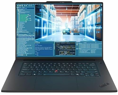 Lenovo ThinkPad P1 Gen 8 21Q8001MUS 16 Touchscreen Notebook - 3.2K - 120 Hz - Intel Core Ultra 7 2nd Gen 255H - Intel Evo Platform - 32 GB - 1 TB SSD - English Keyboard - Black