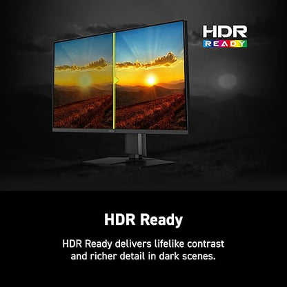 MSI MAG 275UPD E14 27-inch 3840 x 2160 (UHD) Gaming Monitor, 288Hz, Adaptive-Synch, HDMI, DisplayPort, VESA Mountable, Tilt, Height Adjustable, Speaker, 1ms, Black