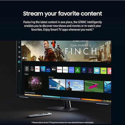 SAMSUNG 43 Odyssey Neo G7 G70NC Series, 144Hz, Quantum Matrix Technology, Gaming Hub- (LS43CG702NNXZA) [Canada Version]