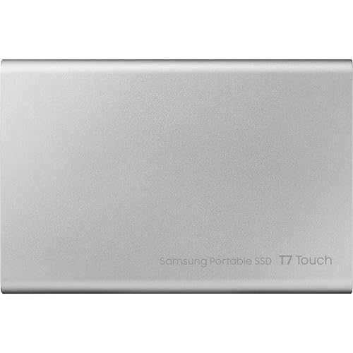 SAMSUNG SSD T7 Portable External Solid State Drive 500GB, USB 3.2 Gen 2, Reliable Storage for Gaming, Students, Professionals, MU-PC500T/AM, Silver Silver 500GB