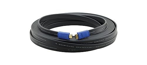 Kramer Electronics C-HM/HM/FLAT/ETH Flat HDMI (M to M) Cable with Ethernet, 6'