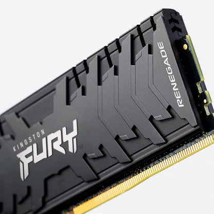 Kingston FURY Renegade 32GB 3200MHz DDR4 CL16 Desktop Memory Single Stick KF432C16RB/32 3200MHz 32GB Black