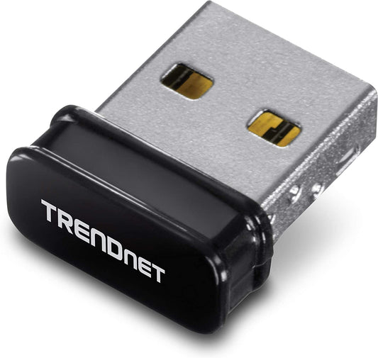 TRENDnet Wireless N150 Micro USB Adapter, WPA2 Encryption, Easy Setup, Ultra Compact Design, QoS, Windows &amp; Mac Compatible, TEW-648UBM