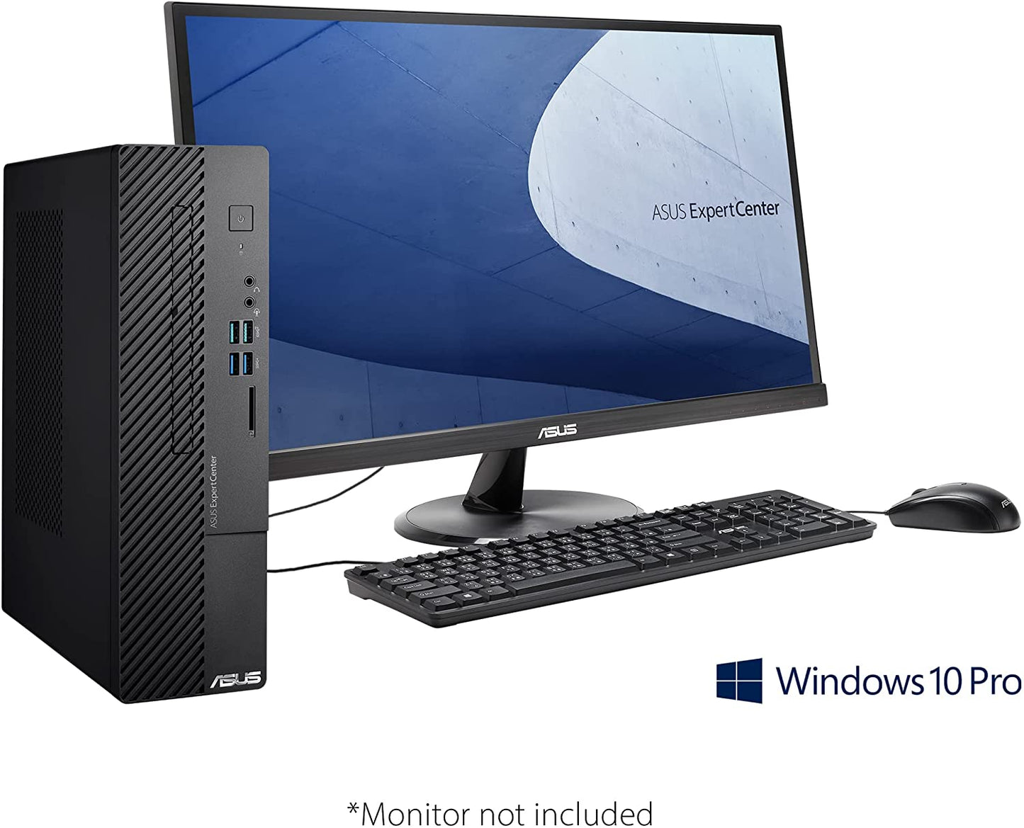 ASUS ExpertCenter D500SC Small Form Factor Desktop PC, Intel Core i5-11400, 8GB DDR4 RAM, 512GB PCIe SSD, TPM, Windows 11 Professional, Black, D500SC-XH503 Intel Core i5-11400 8 GB 512 GB Windows 11 Pro
