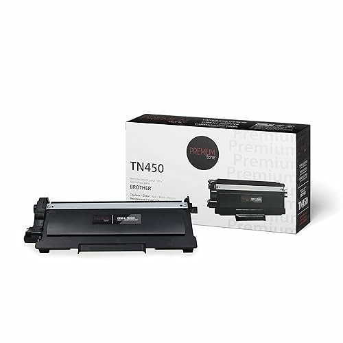 Premium Tone Replacement for Brother TN450 High Yield - Black