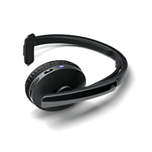 EPOS | Sennheiser Adapt 230 (1000881) Single Sided Headset, Wireless, Dual-Connectivity Bluetooth, USB-A Dongle Included, UC Optimized and Microsoft Teams Certified, Black Single Sided USB-A