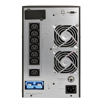 Tripp Lite by Eaton SmartOnline 230V 2kVA 1800W On-Line Double-Conversion UPS, Tower, Extended Run, Network Card Options, LCD, USB, DB9 - Tower - 4.50 Hour Recharge - 4.70 Minute Stand-by - 230 V AC Output