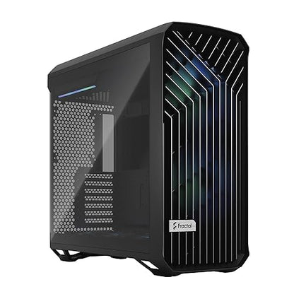 Fractal Design Torrent RGB Black E-ATX Tempered Glass Window High-Airflow Mid Tower Computer Case