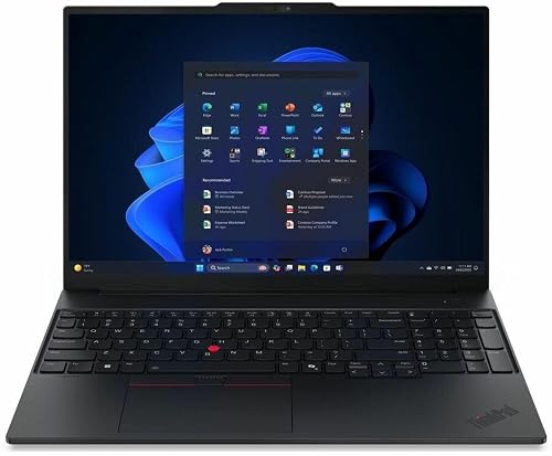 Lenovo ThinkPad E16 Gen 4 21Y4004SUS 16 Copilot+ PC Notebook - WUXGA - 60 Hz - AMD Ryzen AI 7 Ryzen AI 300 Series 345-16 GB - 512 GB SSD - English Keyboard - Black