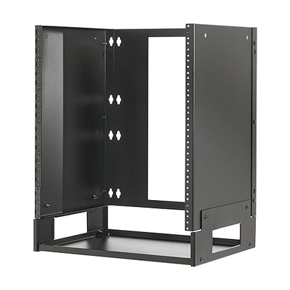 Tripp Lite 12U Wall Mount Bracket Rack Enclosure for Small Switches and Patch Panels, 14.75 inches Deep, Hinged Door for Equipment Access, 5-Year Warranty (SRWO12UBRKTSHEL)