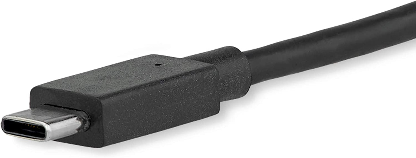 StarTech.com 6ft/1.8m USB C to DisplayPort 1.2 Cable 4K 60Hz - USB-C to DP Adapter HBR2 - USB Type-C DP Alt Mode to DP Monitor Video Cable (CDP2DPMM6B) - Limited stock, see similar item CDP2DP2MBD 6 ft / 2 m Black