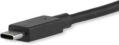 StarTech.com 6ft/1.8m USB C to DisplayPort 1.2 Cable 4K 60Hz - USB-C to DP Adapter HBR2 - USB Type-C DP Alt Mode to DP Monitor Video Cable (CDP2DPMM6B) - Limited stock, see similar item CDP2DP2MBD 6 ft / 2 m Black