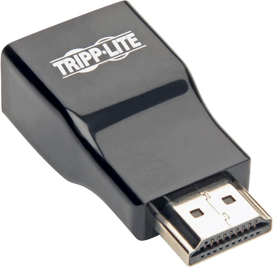 Tripp Lite HDMI to VGA Converter Adapter for Chromebook Laptop Desktop PC, 1920x1080/1080p, M/F (P131-000) HDMI to VGA (Compact)