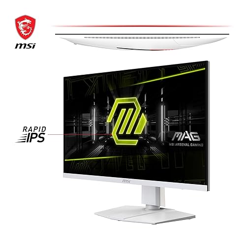 MSI MAG 274URFW 27-inch 4K Gaming Monitor, 3840 x 2160 (UHD), 0.5ms Response Time, 160Hz, HDR 400, HDMI, DP Port, Tilt and Height Adjustable