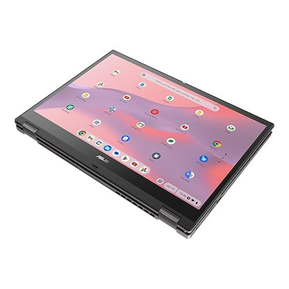 ASUS Chromebook CX34 Flip Laptop, 14" 60Hz Touch Display (1920x1200), Intel® Core™ i5-1235U Processor, 256 GB SSD, 8 GB RAM, ChromeOS, ZINC, CX3401FBA-DSI51T-CB