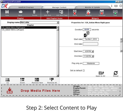 Viewsonic SW-081 Digital Signage MGMT Software