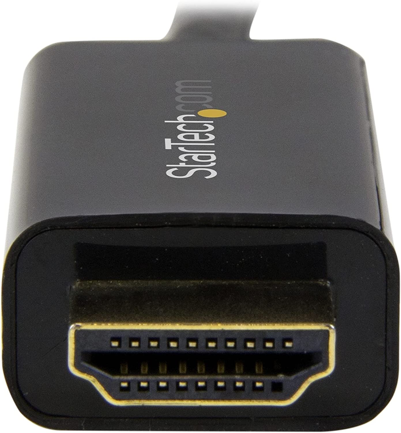StarTech.com 15ft (5m) Mini DisplayPort to HDMI Cable - 4K 30Hz Video - mDP to HDMI Adapter Cable - Mini DP or Thunderbolt 1/2 Mac/PC to HDMI Monitor/Display - mDP to HDMI Converter Cord (MDP2HDMM5MB) 15 ft / 5 m Black