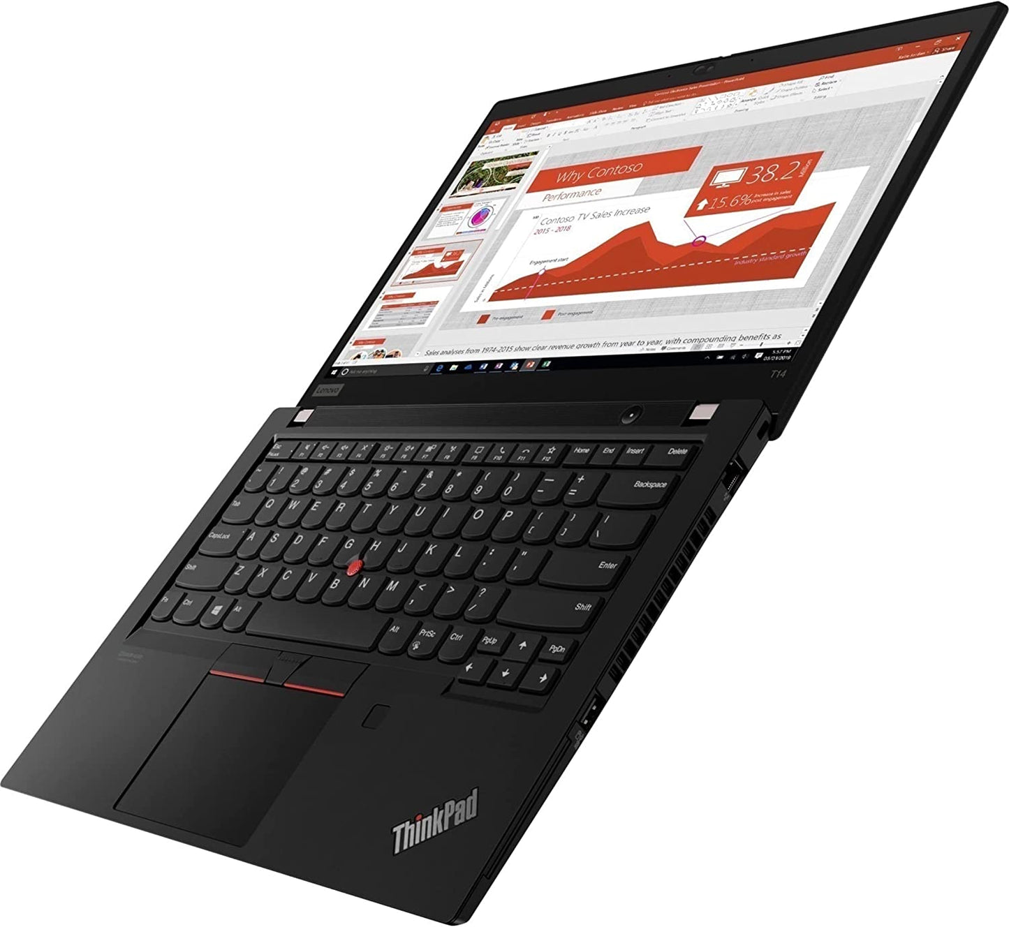 Lenovo ThinkPad T14 Gen 2 20XK00BFUS 14" Touchscreen Notebook - Full HD - 1920 x 1080 - AMD Ryzen 7 PRO 5850U Octa-core (8 Core) 1.90 GHz - 16 GB Total RAM - 16 GB On-Board Memory - 512 GB SSD