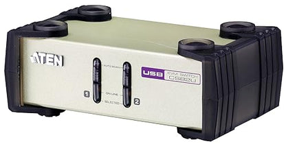 ATEN CubiQ KVM Switch - 2 Computer(s) - QXGA - 2048 x 1536