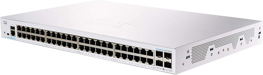 Cisco Business CBS250-48T-4X Smart Switch | 48 Port GE |4x10G SFP+ | Limited Lifetime Protection (CBS250-48T-4X-NA) 48-port GE / 4 x 10G uplinks