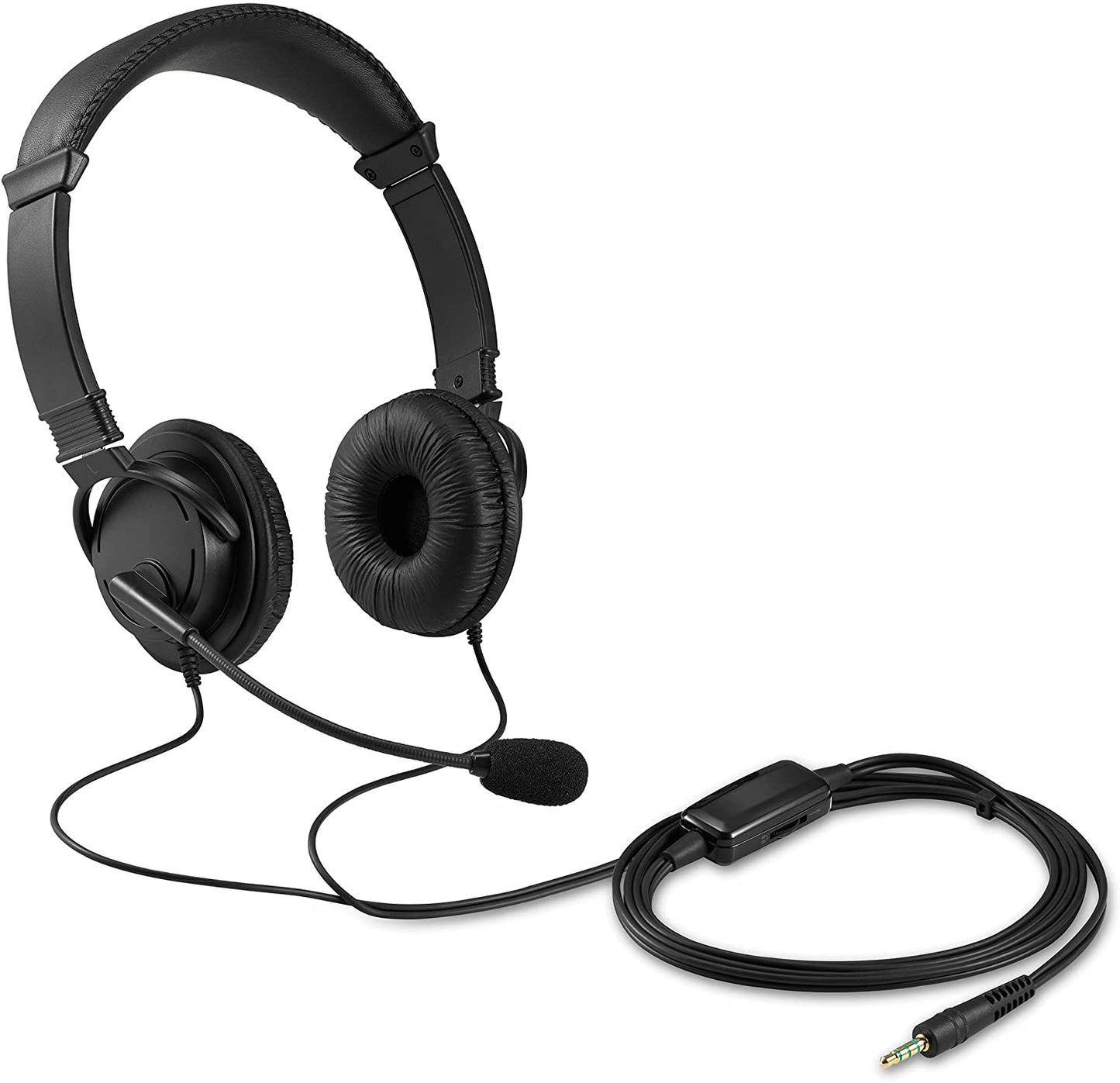 Kensington Hi-Fi Headphones with Mic &amp; Volume Control Button (K33597WW)