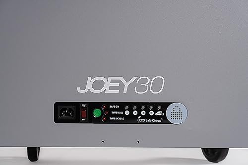 LocknCharge Joey 30 Safe, Secure, Charging Cart with Baskets Included- Compatible with Most Tablets, Chromebooks, and Laptops (10237) 30 Devices