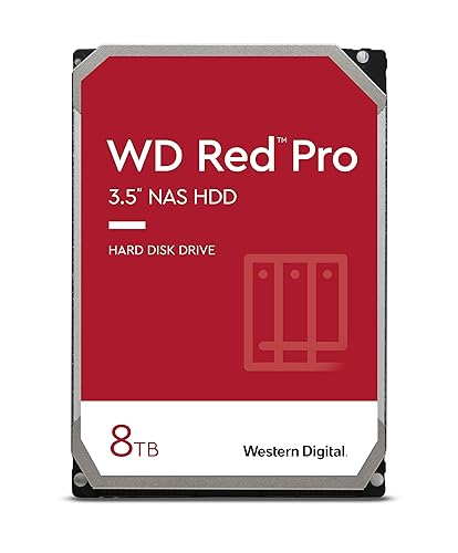 Western Digital Red Pro Internal Hard Drive HDD 8000 GB Serial ATA III