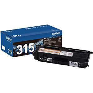 Brother TN-315BK DCP-9050 9055 9270 HL-4140 4150 4570 MFC-9460 9465 9560 9970 Toner Cartridge (Black) in Retail Packaging Black Toner Single Toner