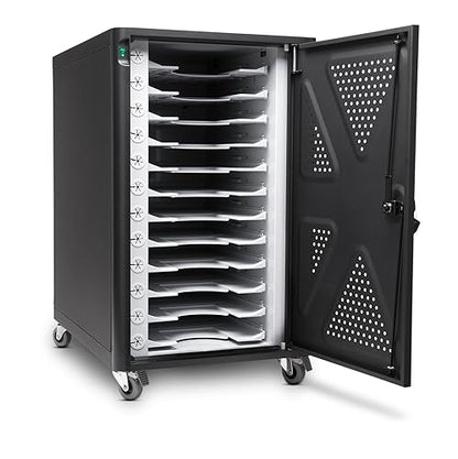 Kensington AC12 Security Charging Cabinet for Tablets, Chromebooks, and 2 in 1 Laptops (K64415NA)
