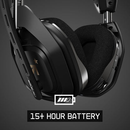 ASTRO Gaming A50 Wireless Headset + Base Station Gen 4 - Compatible with Xbox Series X|S, Xbox One, PC, Mac - Black/Gold Xbox Series X|S, Xbox One &amp; PC Headset + Base