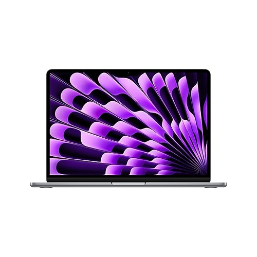 Apple 2024 MacBook Air 13-inch Laptop with M3 chip: Built for Apple Intelligence, 13.6-inch Liquid Retina Display, 8GB Unified Memory, 256GB SSD Storage; English English 8GB Unified Memory / 256GB Storage Space Grey (8-core CPU, 8-core GPU)