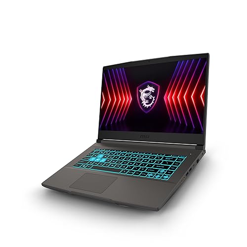 MSI Thin A15 B7VE-038CA 15.6 144Hz Gaming Laptop, AMD Ryzen R7 7735HS, RTX 4050, 16GB DDR5, 512GB NVMe SSD, Windows 11 Home