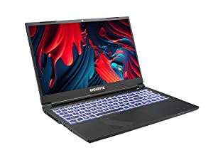 GIGABYTE G5 KF: 15.6" FHD 1920x1080 144Hz, NVIDIA GeForce RTX 4060 Laptop GPU, Intel Core i5-12500H, 8GB DDR4 RAM, 512G SSD, Win11 Home (G5 KF-E3US333SH)