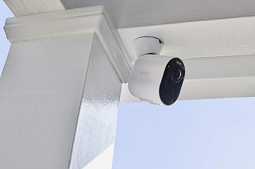 Arlo Technologies Ultra - 4K UHD Wire-Free Security 2 Camera System | Indoor/Outdoor with Color Night Vision, 180° View, 2-Way Audio, Spotlight, Siren | Compatible with Alexa and HomeKit | (VMS5240) 3 Piece Set Ultra
