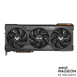 ASUS TUF Gaming Radeon™ RX 7900 XTX OC Edition 24GB GDDR6 Graphics Card (PCIe 4.0, 24GB GDDR6, HDMI 2.1a, DisplayPort 2.1)