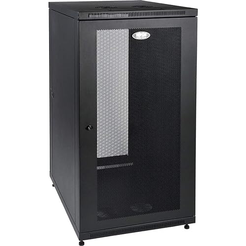 TRIPP LITE 24U Rack Enclosure Server Cabinet 33-Inch Deep with Doors and Sides
