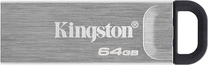 Kingston DataTraveler Kyson 64GB USB 3.2 Metal Flash Drive DTKN/64GB