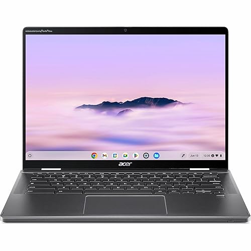 acer Chromebook Plus Spin 714 CPE794-1N CPE794-1N-797A 14" Touchscreen Convertible 2 in 1 Chromebook - WUXGA - Intel Core Ultra 7 155U - 16 GB - 256 GB SSD - English (US) Keyboard - Iron - Intel Chip