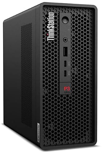 Lenovo ThinkStation P3 Ultra Gen 2 30J50039US Workstation - Intel Core Ultra 5 235 - vPro Technology - 16 GB RAM - 512 GB SSD - Small Form Factor - Black - Intel W880 Chip - Windows 11 Pro