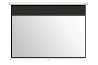 M90-W01mg - 90in (16:9) Wall & Ceiling Gray Manual Screen for H6510bd; H5380bd;