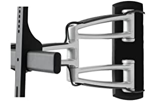 Atdec TH-3270-UFM Full Motion Articulated Wall Mount with Smooth Glide Technology for Displays up to 143-Pound, Silver